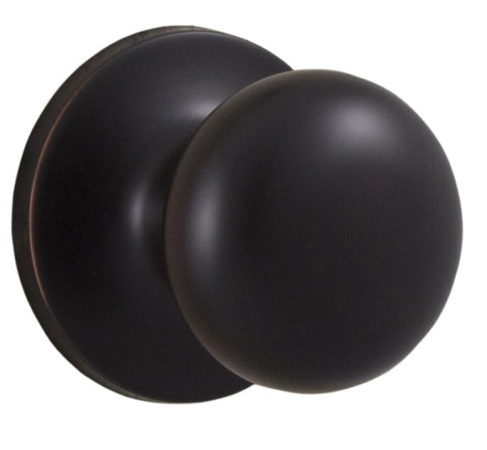Weslock 00200S1S1FR20 oil rubbed bronze passage knob