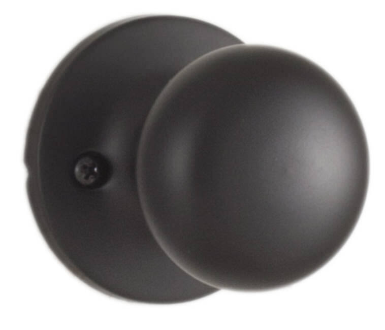 Weslock 00205S2--0020 matte black half dummy