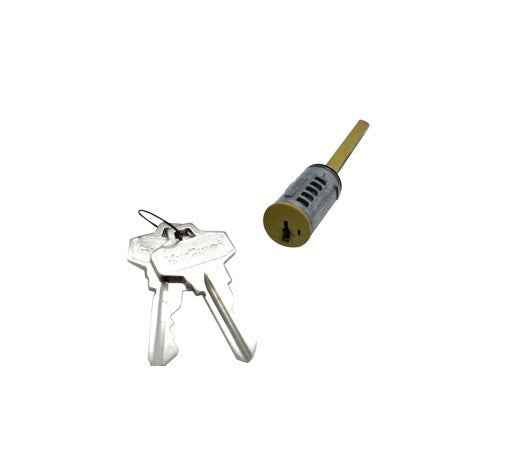 Kwikset Cylinder for Single Electronic Door Lock with SmartKey in Gold