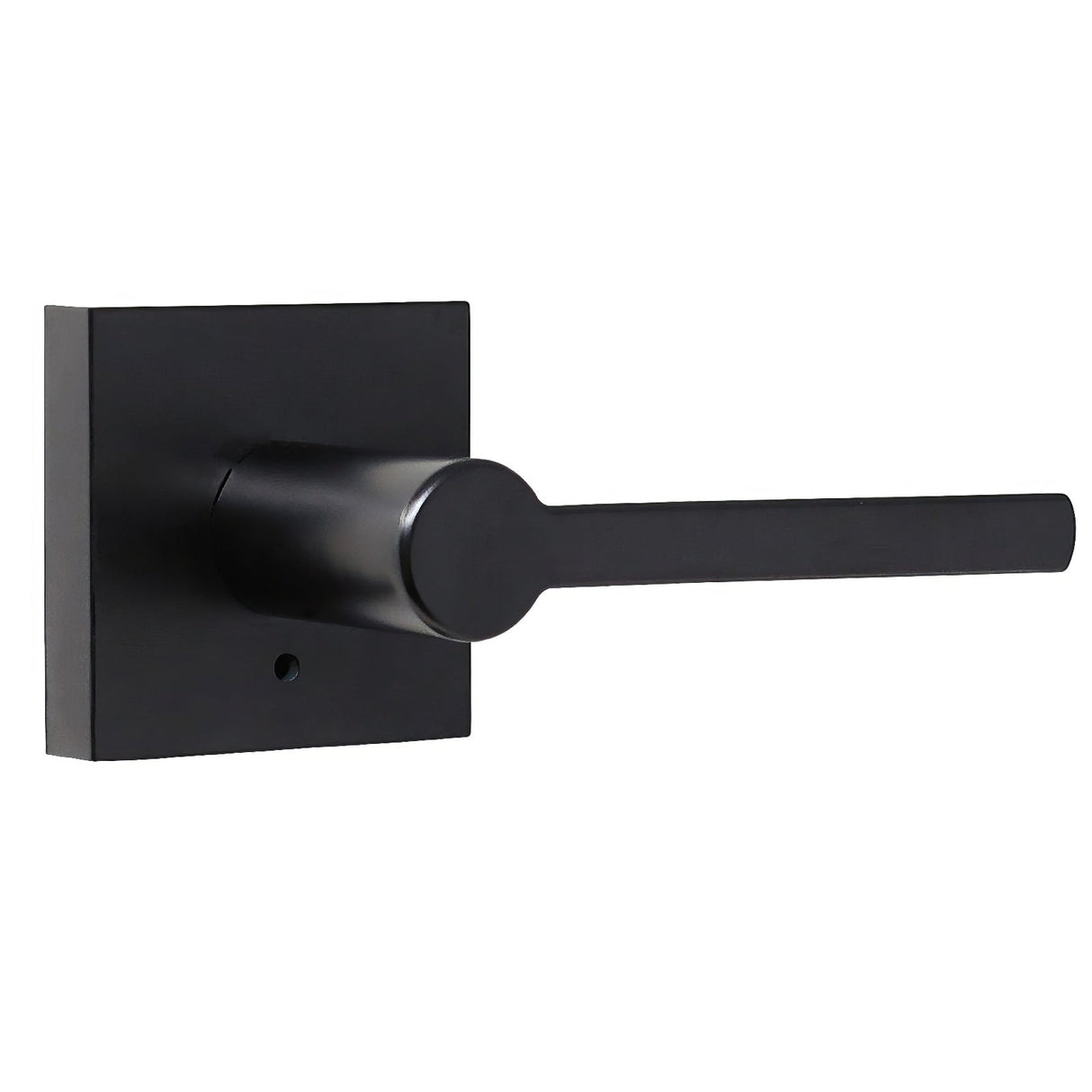 Weslock 007109292FR20 matte black privacy door lever