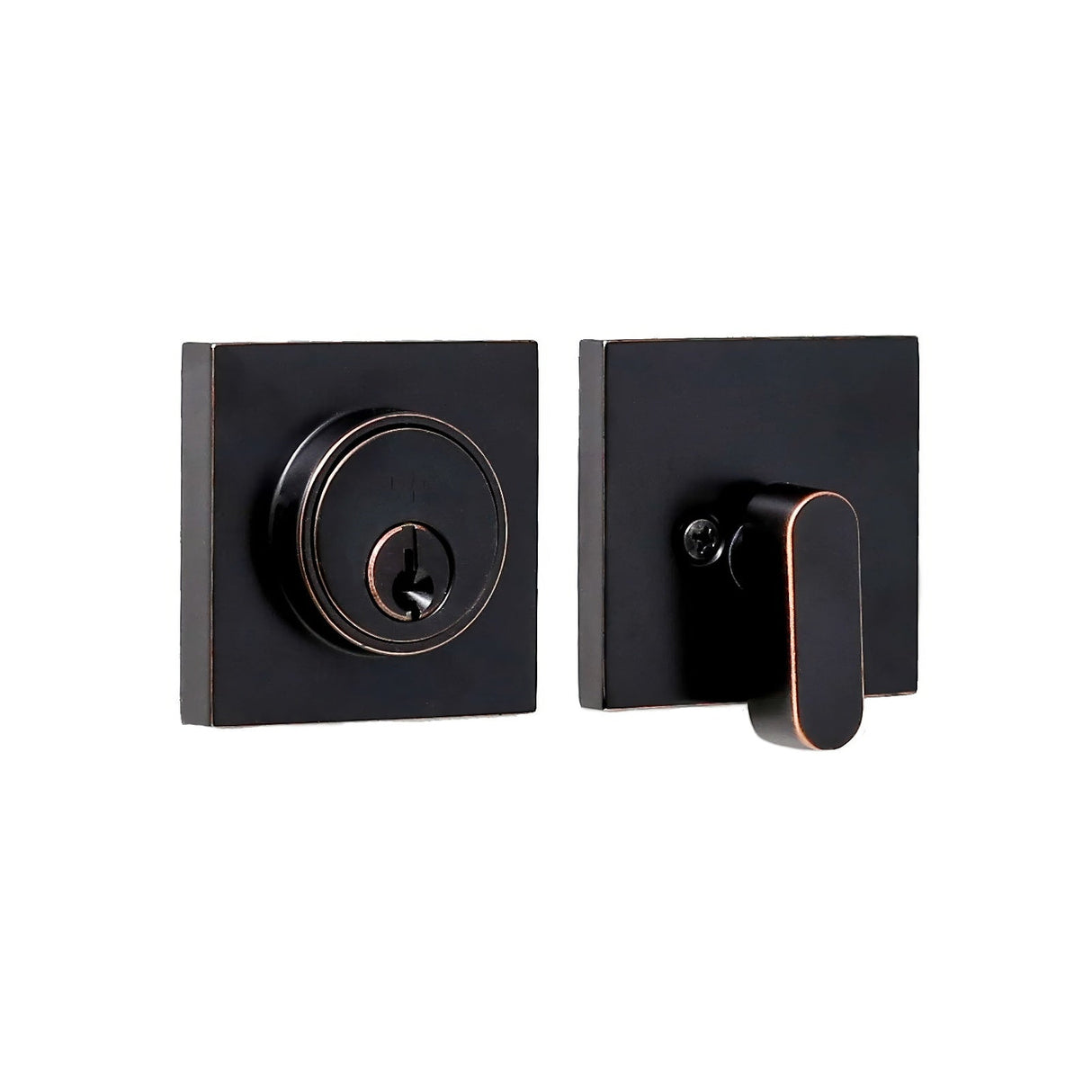 Weslock 00771-1-1FR22 oil rubbed bronze single cylinder deadbolt