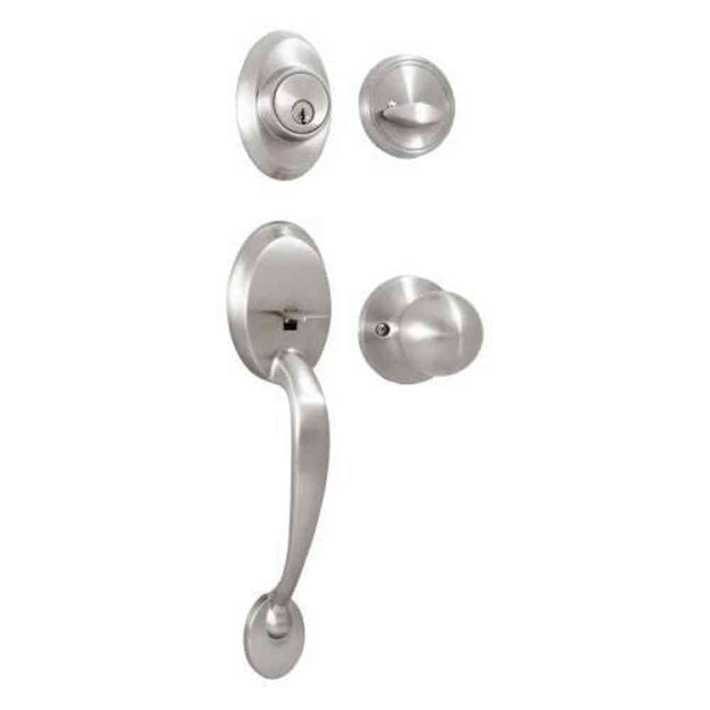 Weslock 02815-NGN0020 satin nickel dummy handleset
