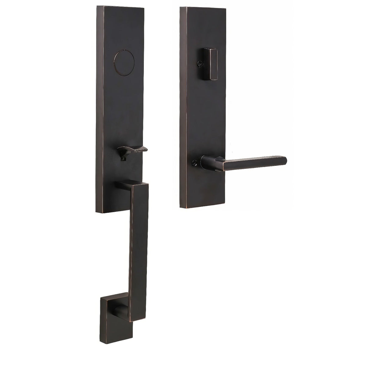 Weslock 02875-1510020 oil rubbed bronze dummy handleset