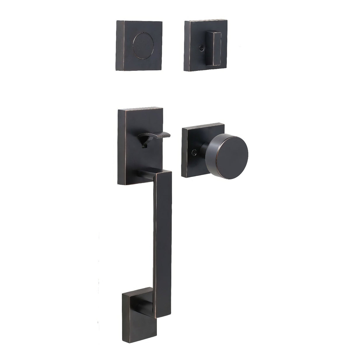 Weslock 02885-1410020 oil rubbed bronze dummy handleset