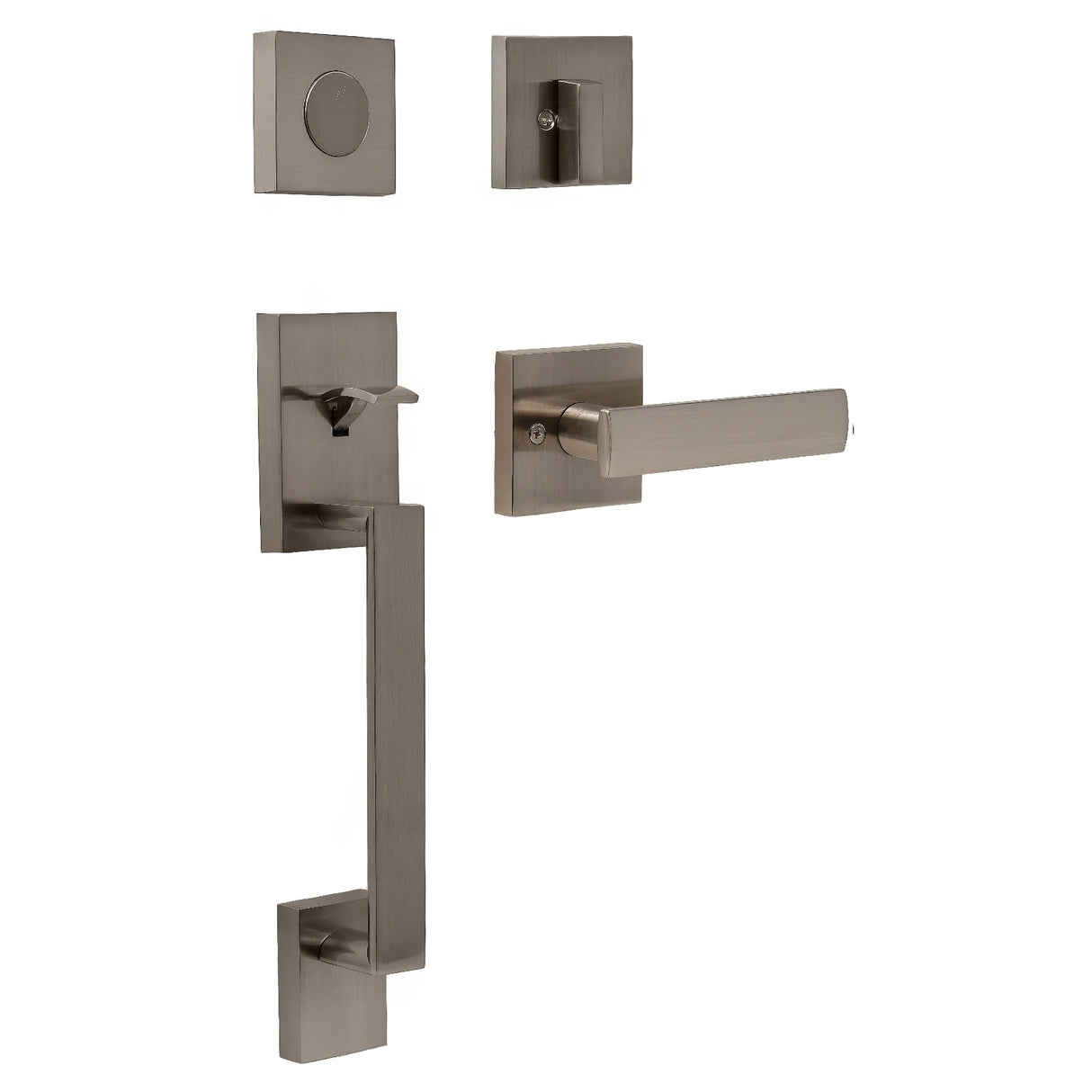 Weslock 02885-N3N0020 satin nickel dummy handleset