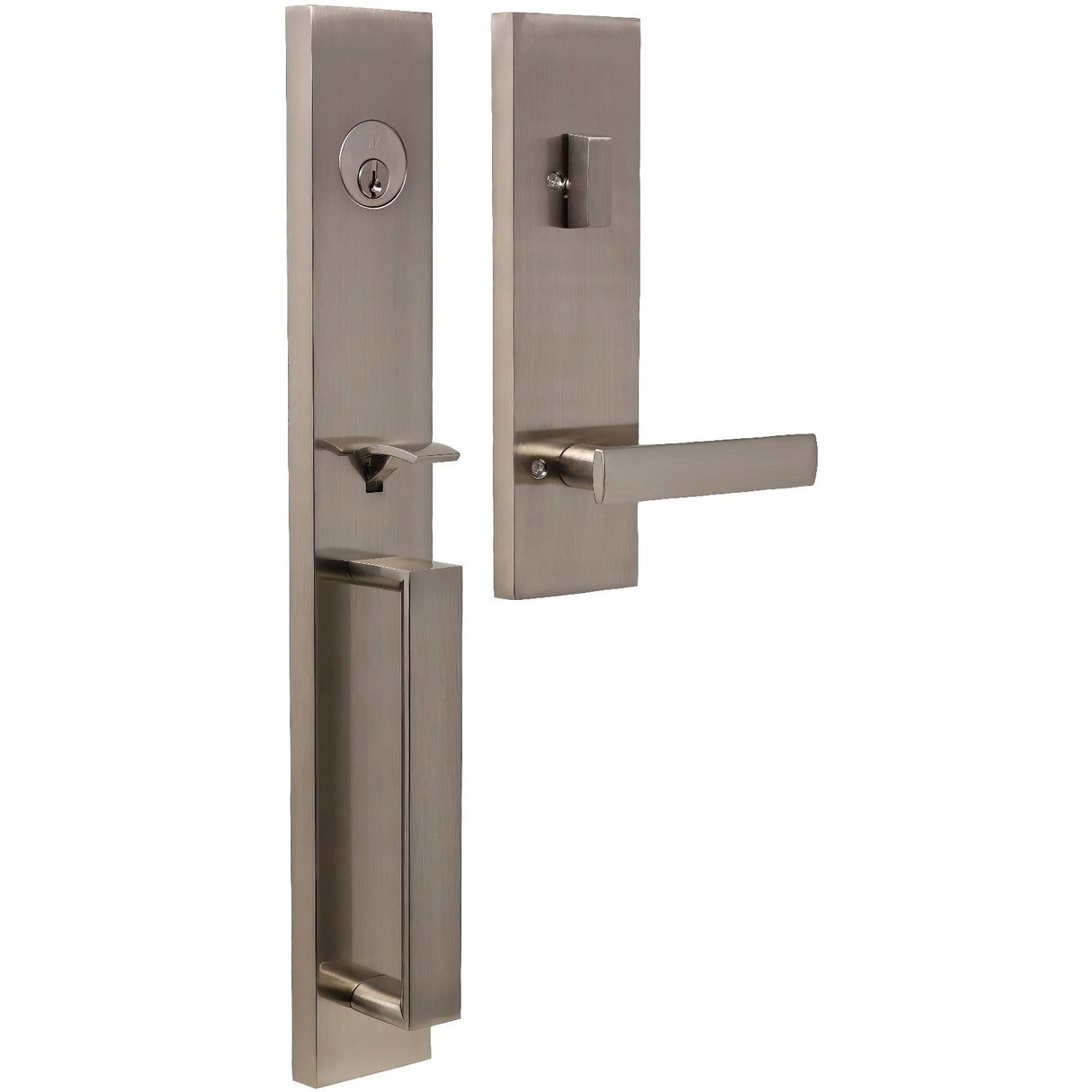 Weslock 02890-N3NSL2D satin nickel single cylinder handleset