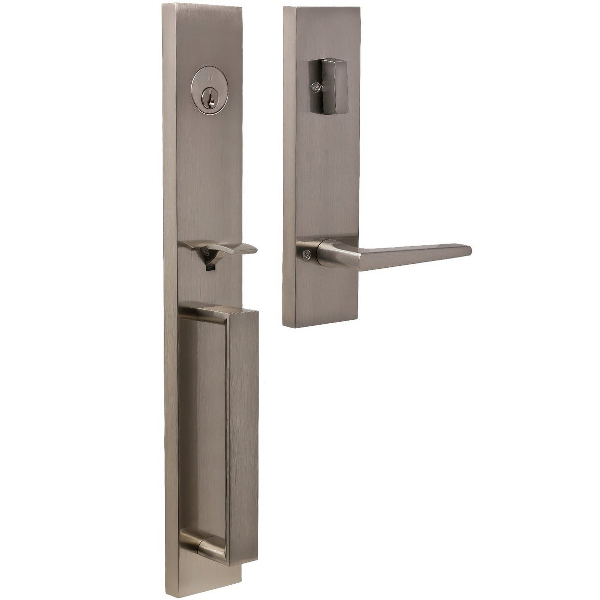 Weslock 02890-N7NSL2D satin nickel single cylinder handleset