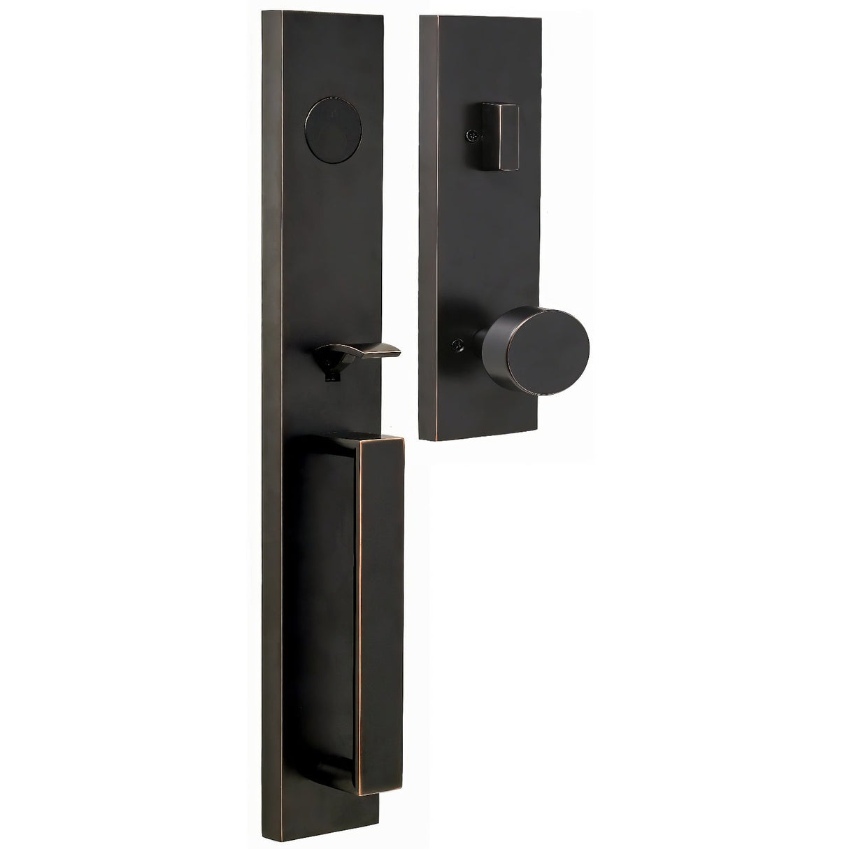 Weslock 02895-1410020 oil rubbed bronze dummy handleset