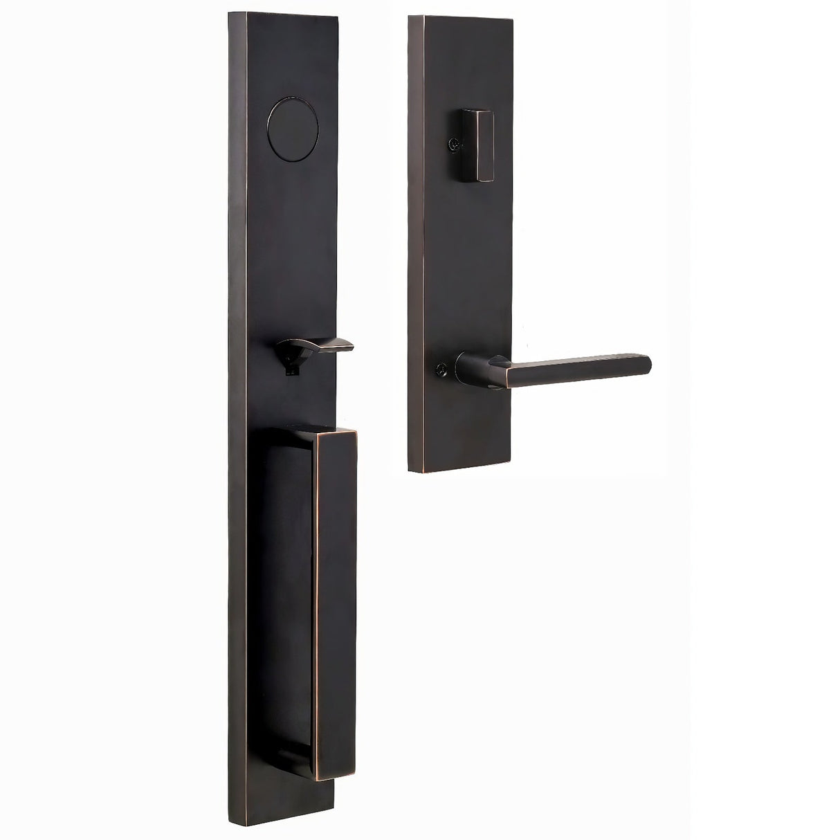 Weslock 02895-1510020 oil rubbed bronze dummy handleset