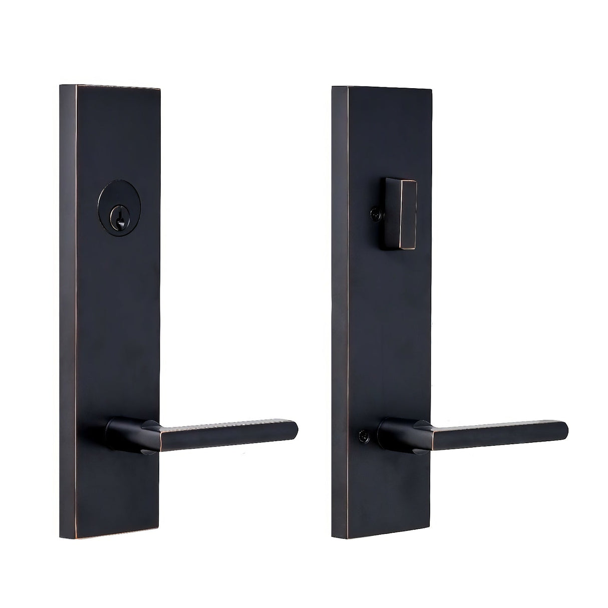 Weslock 066215151SL2D oil rubbed bronze single cylinder handleset