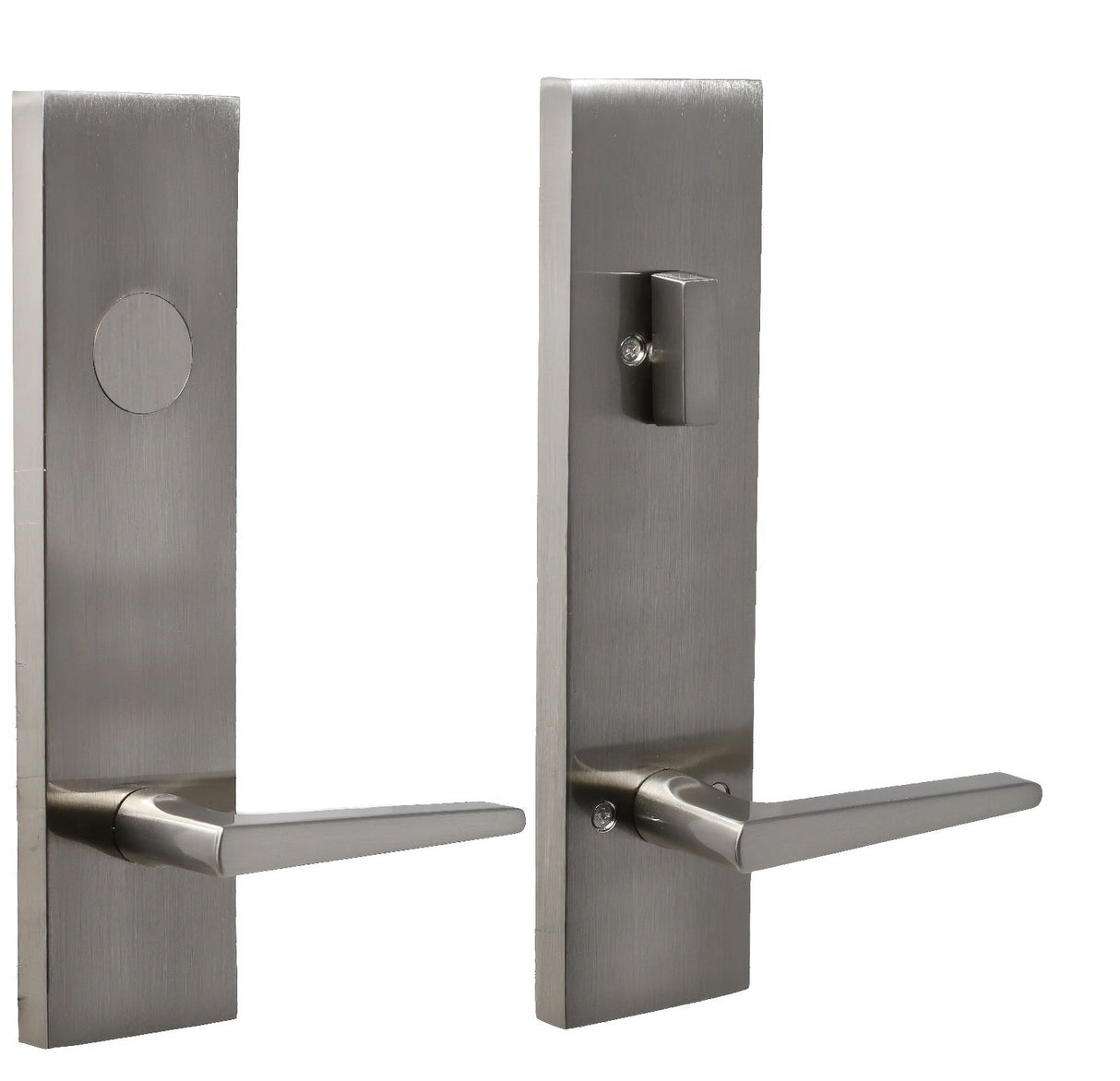 Weslock 066257N7N0020 satin nickel dummy handleset