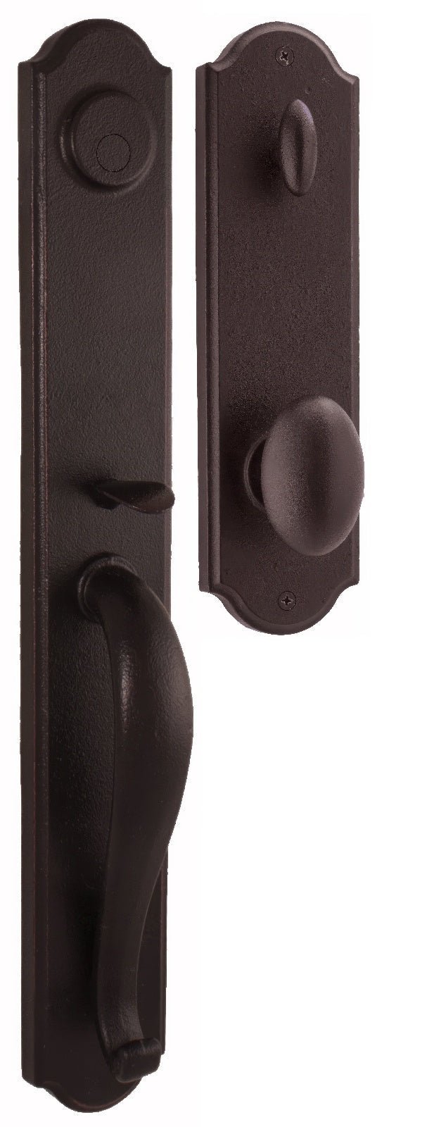 Weslock 07685-1M10020 oil rubbed bronze dummy handleset