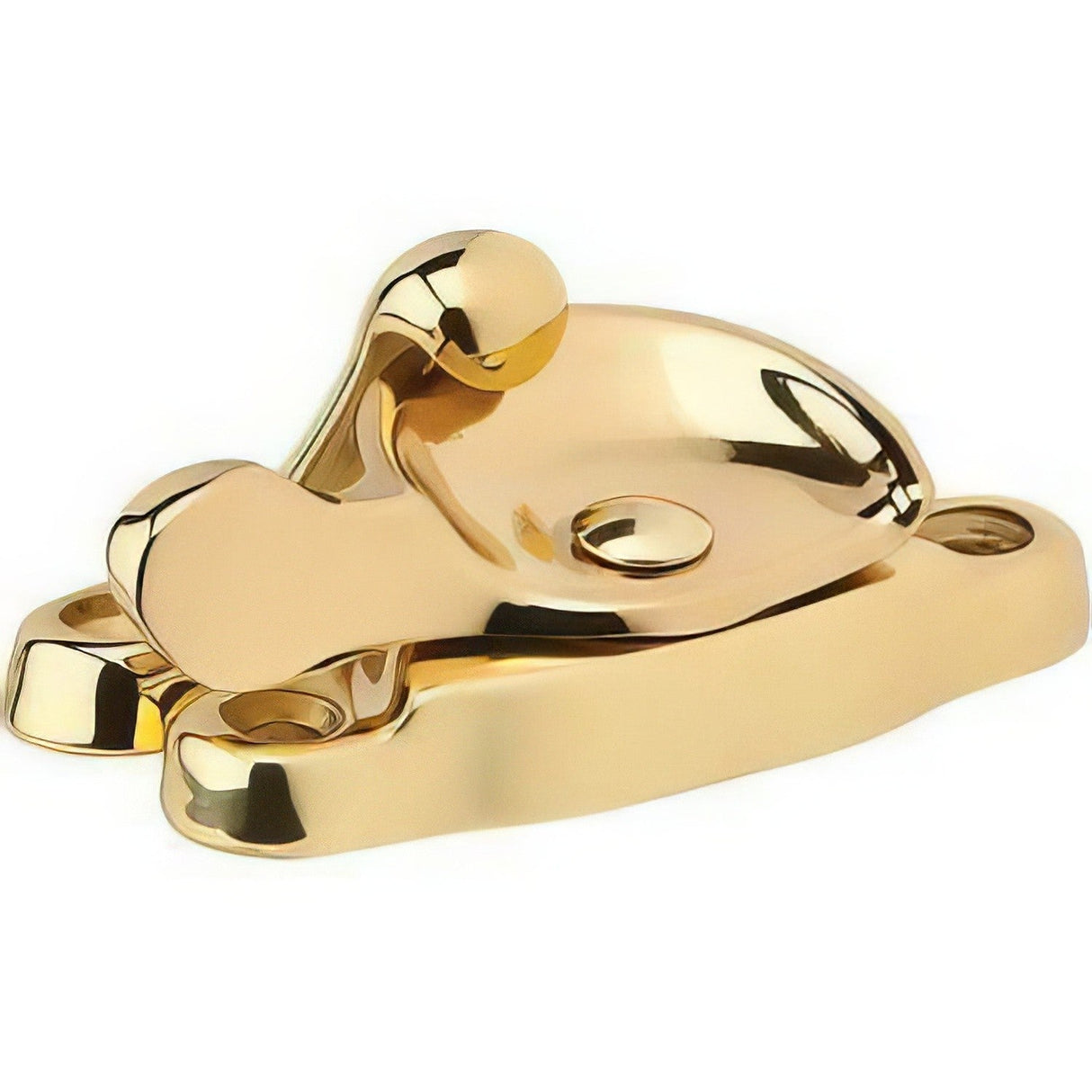 Ives 07A3 polished brass window lock
