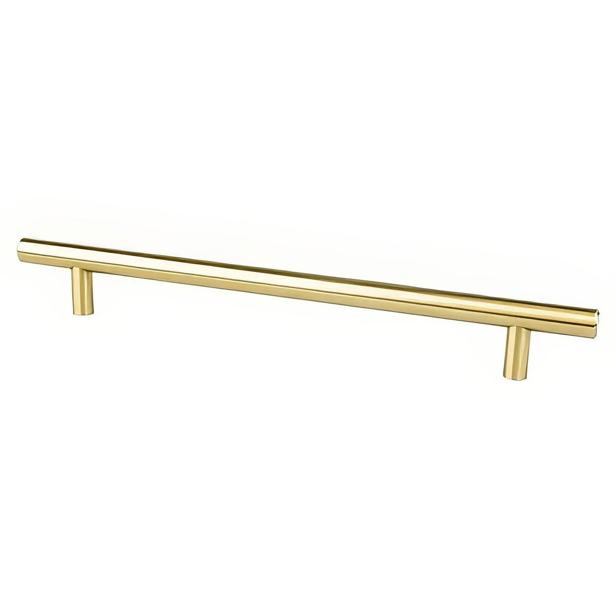 Berenson 0824-2MDB-P modern brushed gold cabinet handle pull