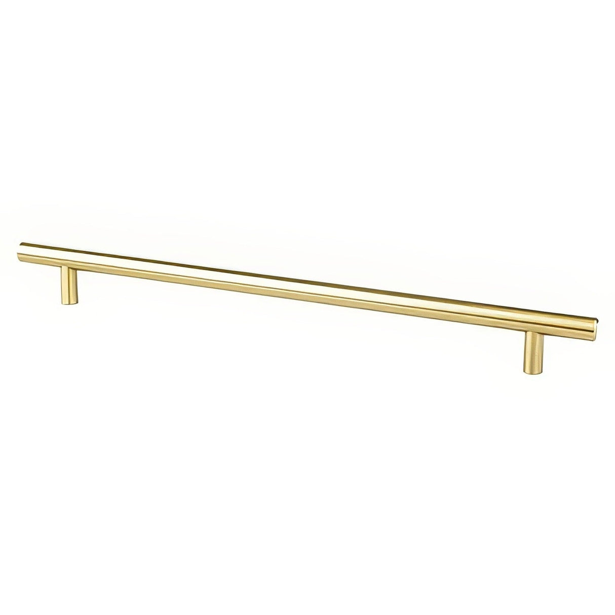 Berenson 0826-2MDB-P modern brushed gold cabinet handle pull