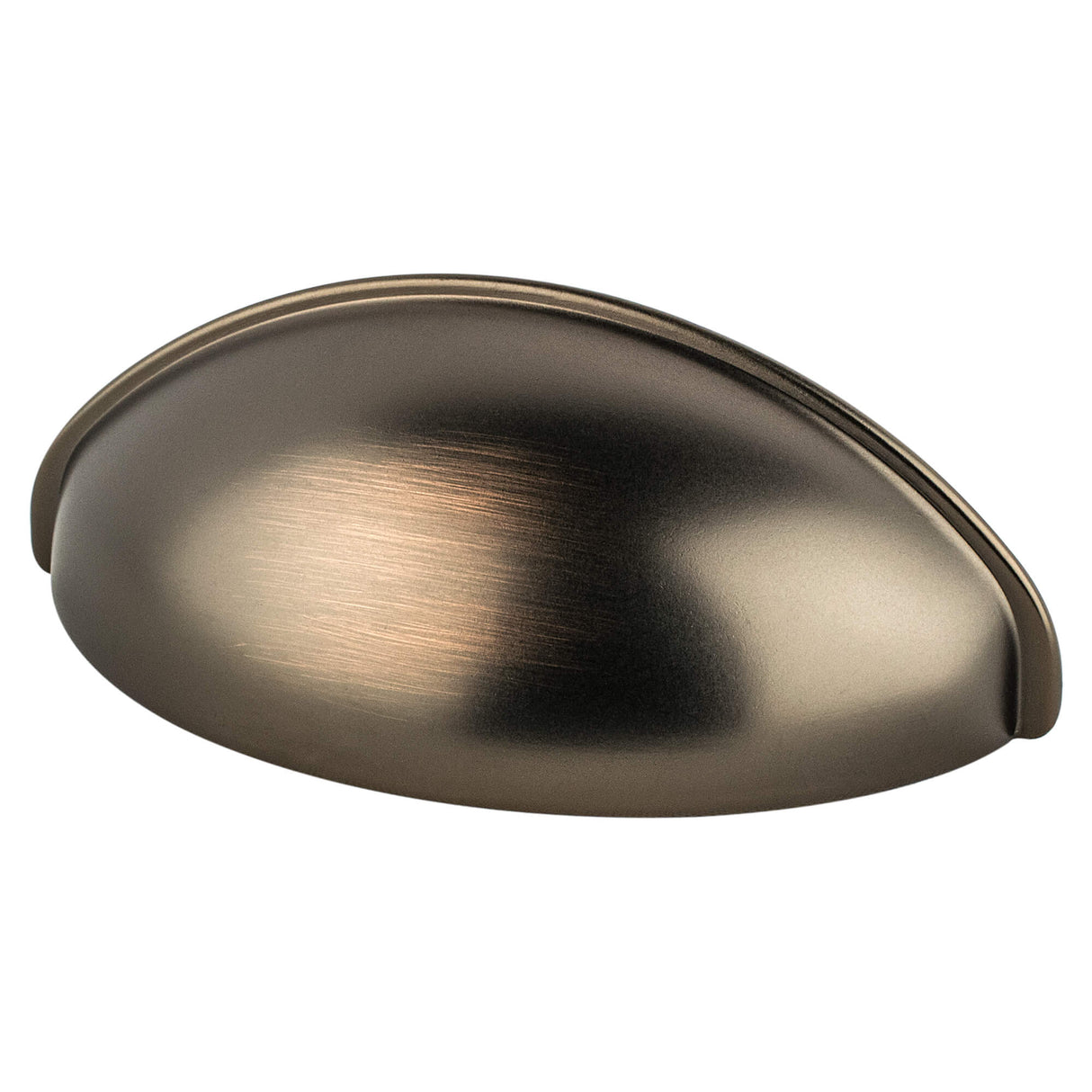 Berenson Advantage Three 64mm Center to Center Cup Pull in Oiled Bronze