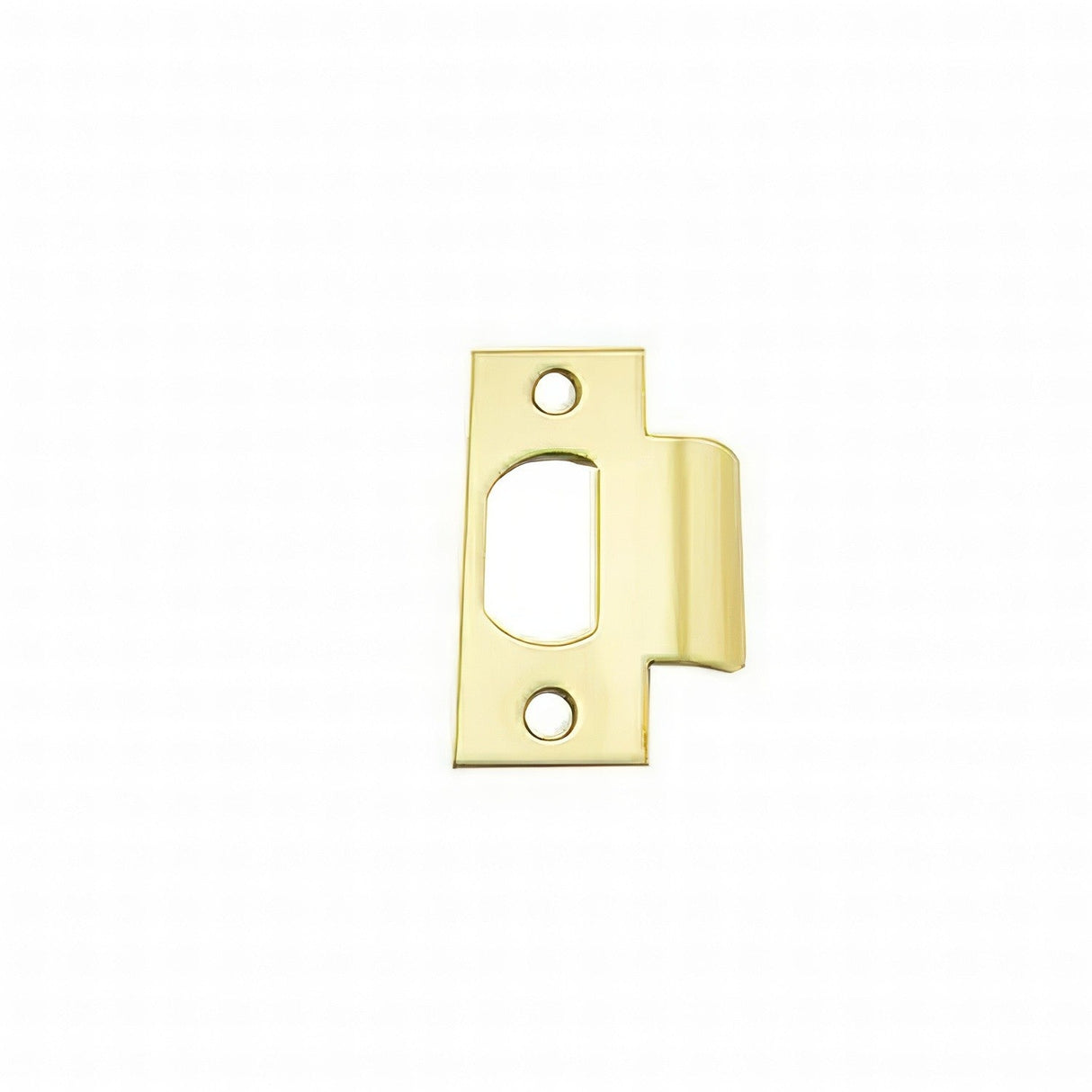 Schlage 10001605 strike plate in satin stainless, additional view