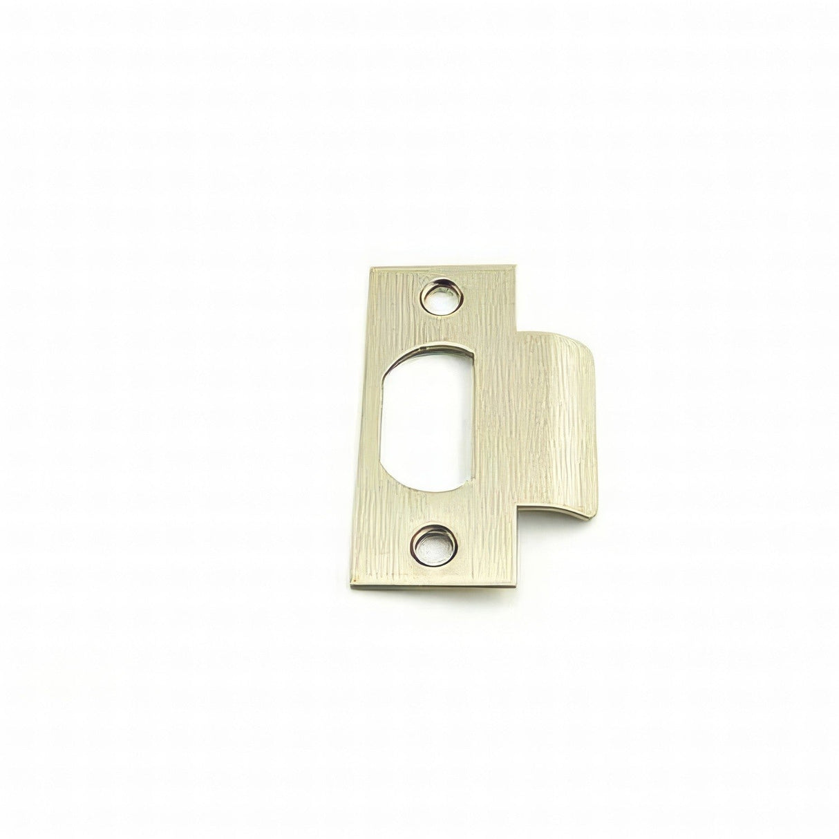 Schlage 10001619 strike plate in satin nickel, additional view