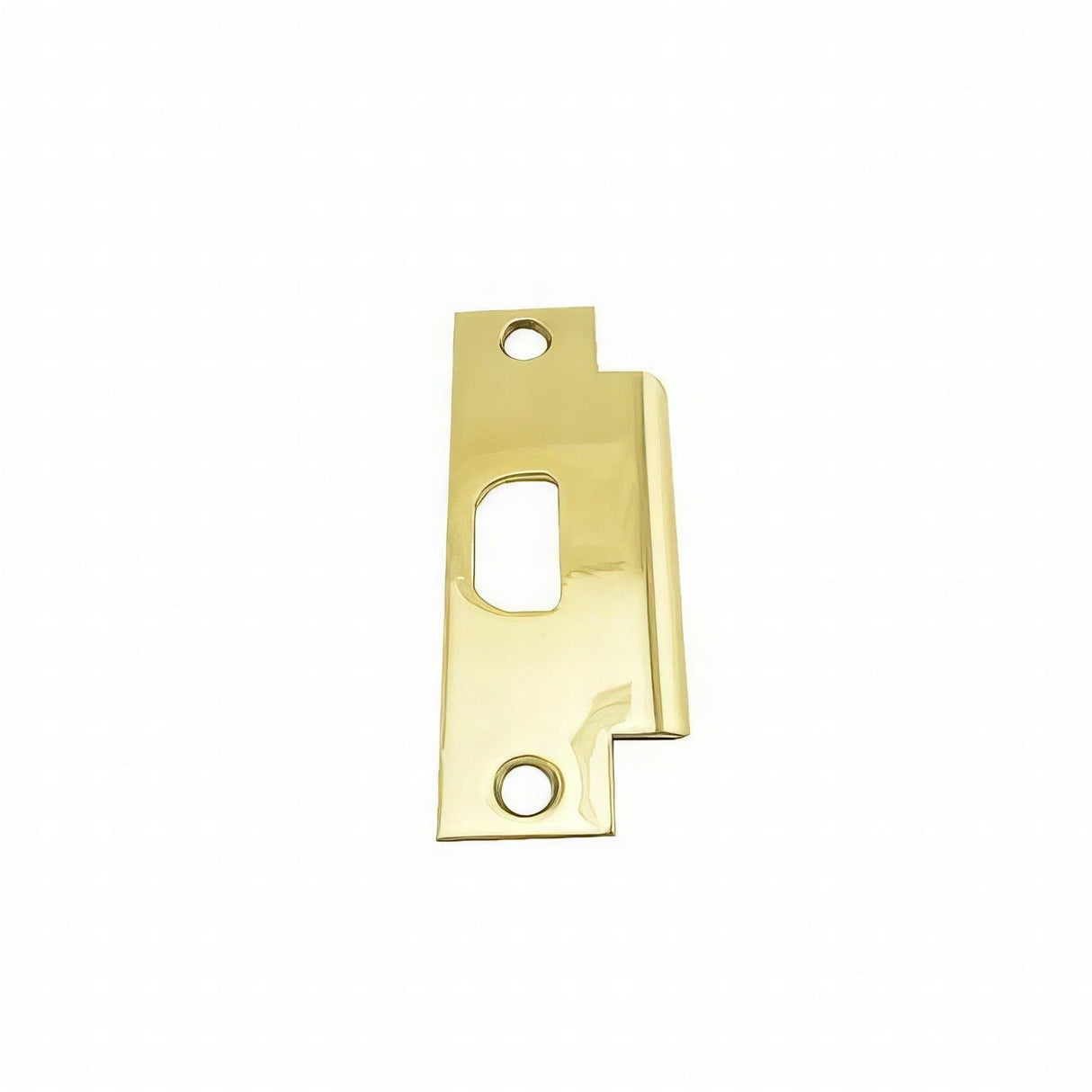 Schlage 10025605 strike plate in satin stainless, additional view