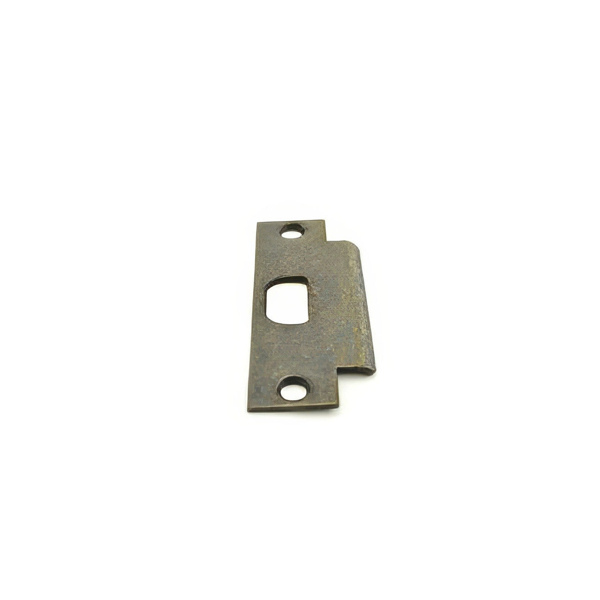 Schlage 10025609 strike plate in satin stainless, additional view