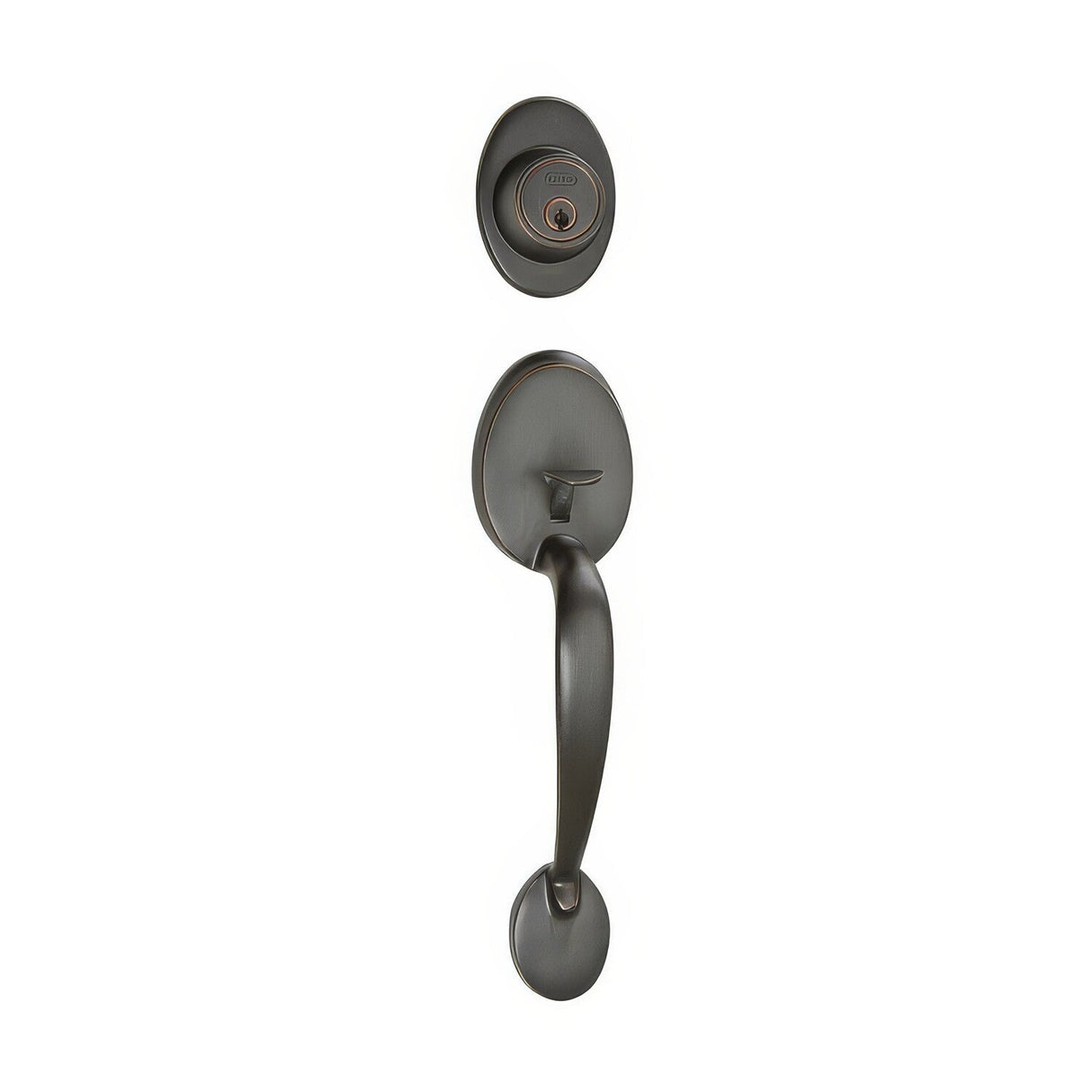 Better Home Products 10915SN satin nickel single cylinder handleset