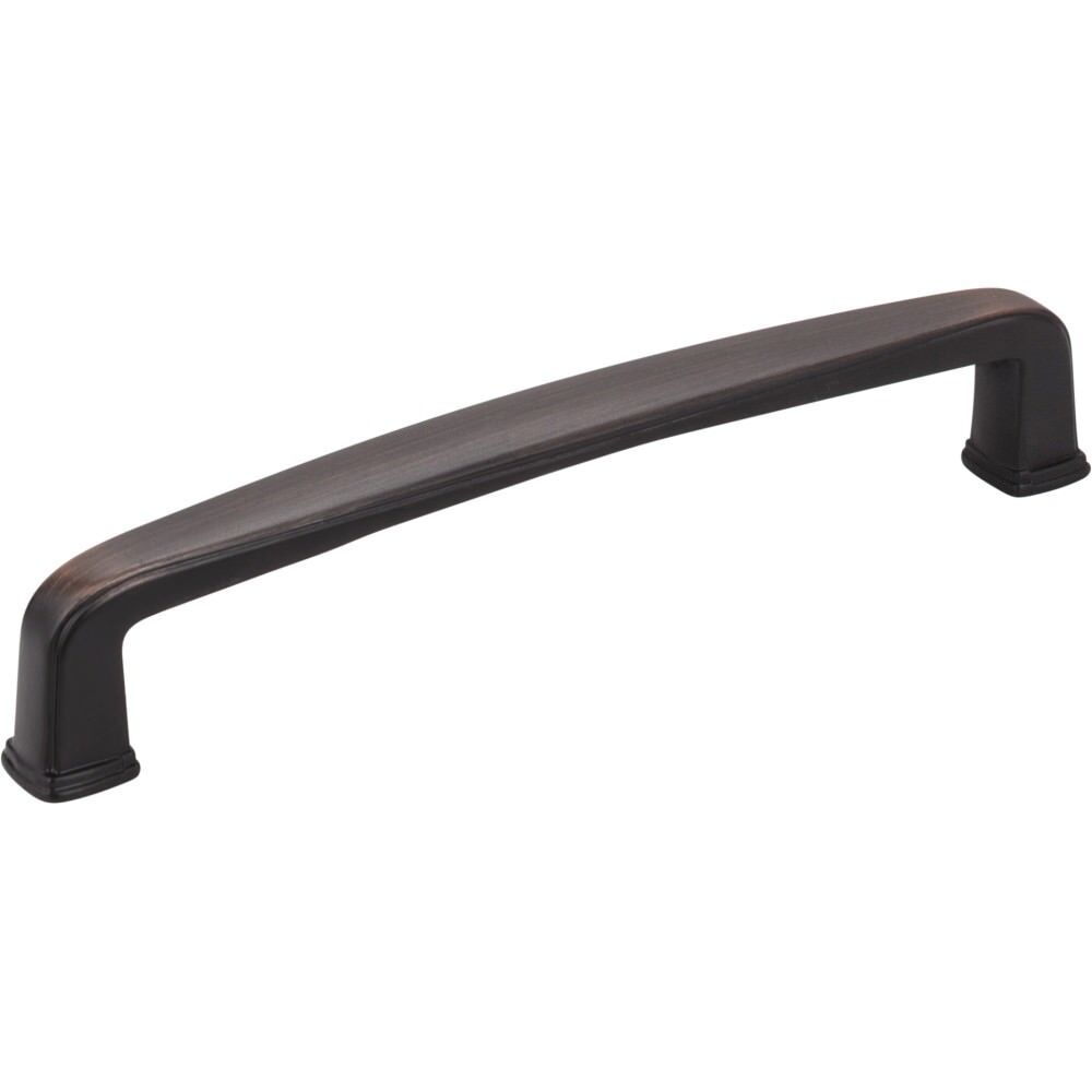 Jeffrey Alexander 1092-128DBAC brushed oil rubbed bronze cabinet drawer pull