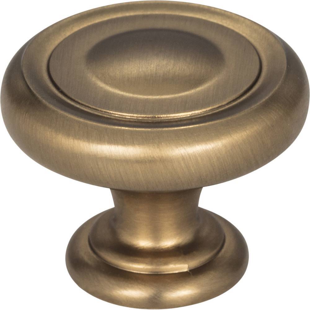 Jeffrey Alexander 117SBZ Bremen 1 cabinet knob, additional view