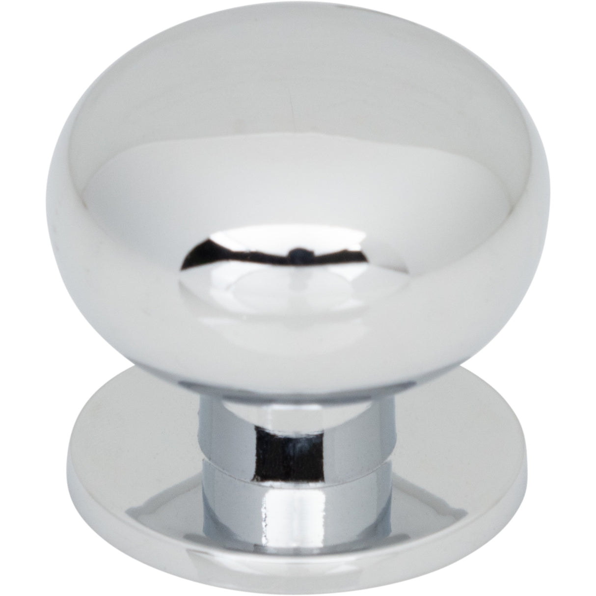 Top Knobs TK3330PC Lambert 1 1/4" Diameter Round Knob Polished Chrome