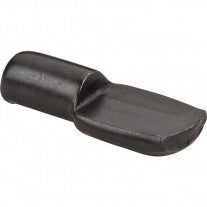 Hardware Resources 1206BLK black shelf supports