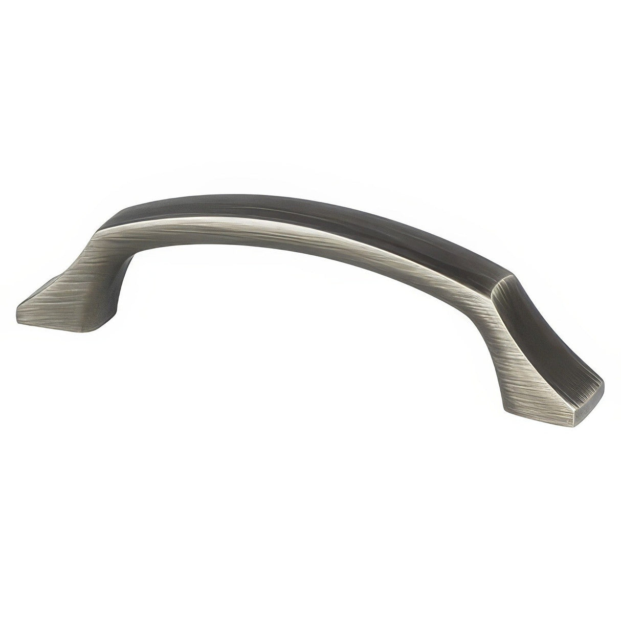 Berenson 1211-1VTN-P Century Edge cabinet handle pull in satin stainless, additional view