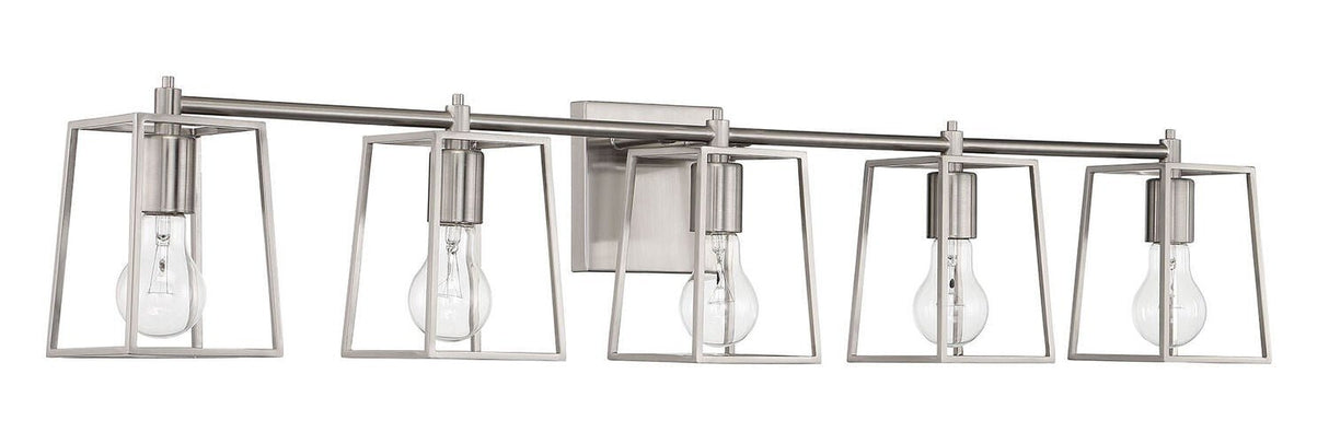 Craftmade 12141BNK5 brushed polished nickel vanity