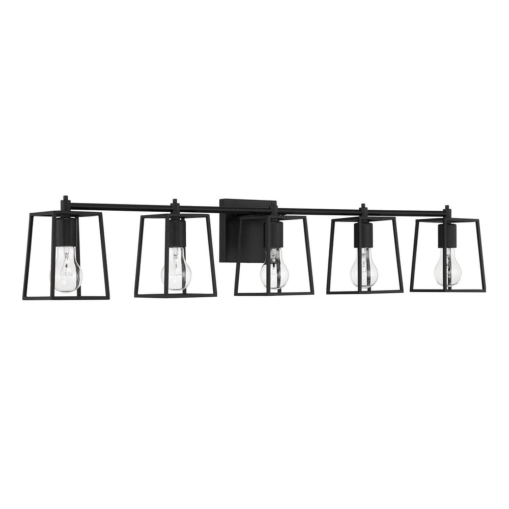 Craftmade 12141FB5 flat black vanity