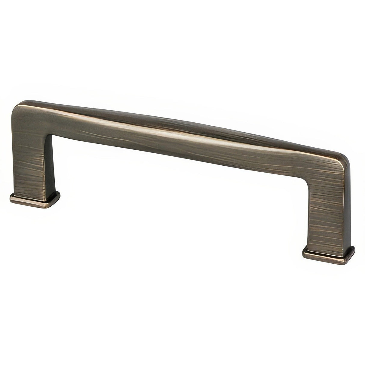 Berenson 1243-10VB-P Subtle Surge cabinet handle pull in satin stainless, additional view