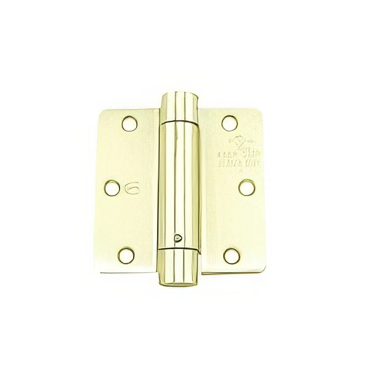 Hager 125131226D.1 1251 Collection spring hinge in satin stainless, additional view