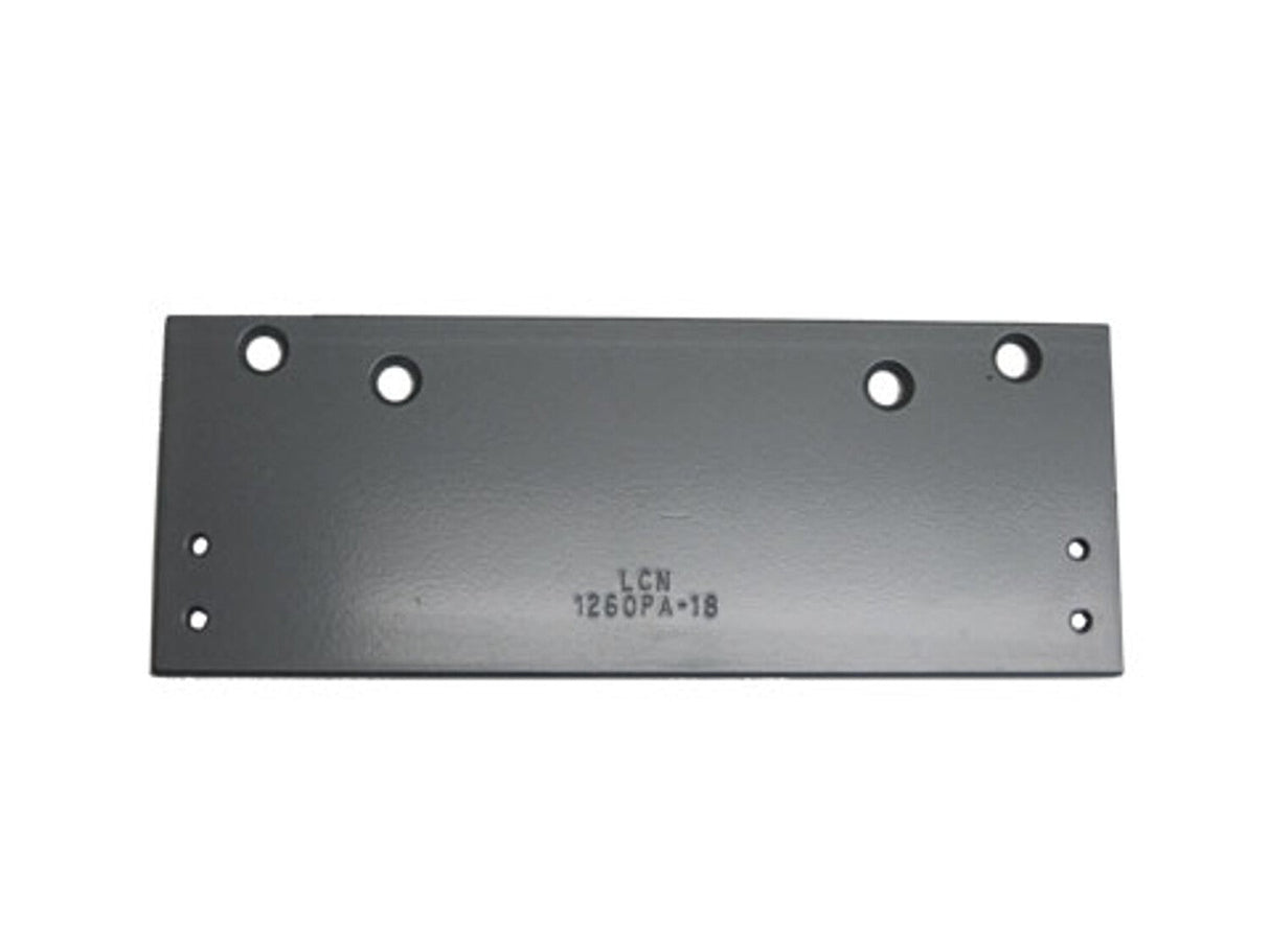 LCN 126018GLBLK black drop plate