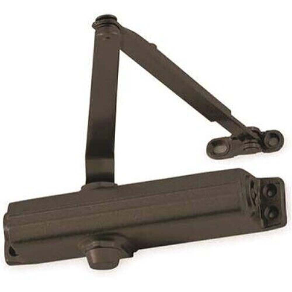 LCN 1261RWPADKBRZ dark bronze surface mounted door closer