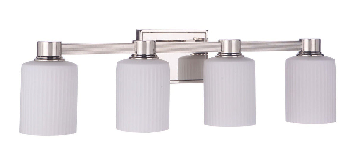 Craftmade 12928PLN4 polished nickel vanity