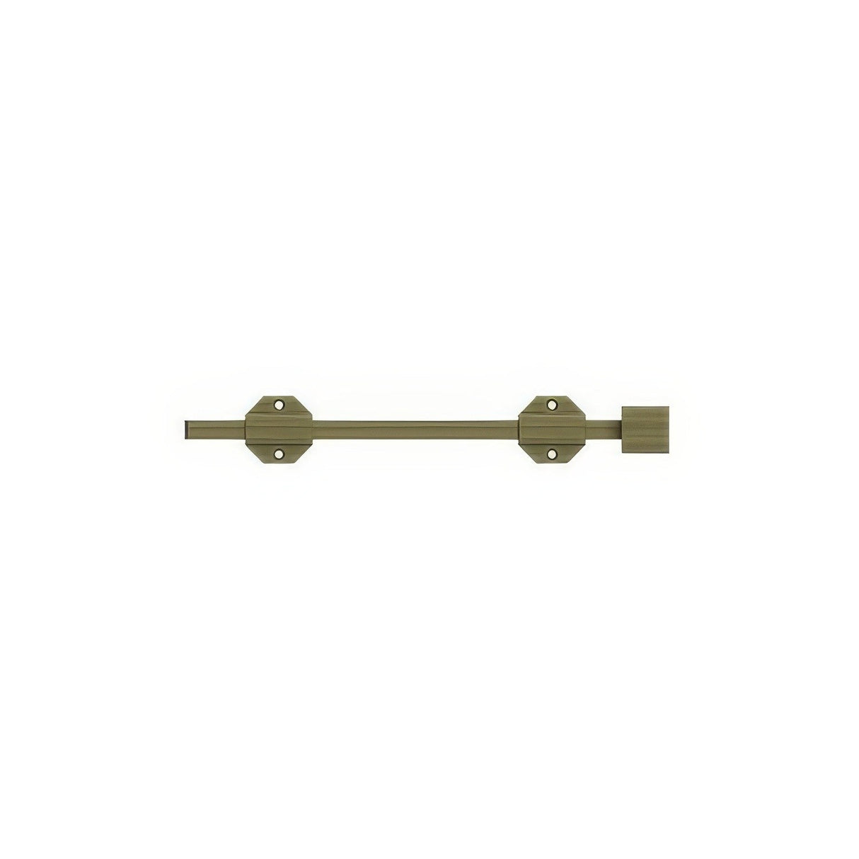Deltana 12SBM5 antique brass surface bolt