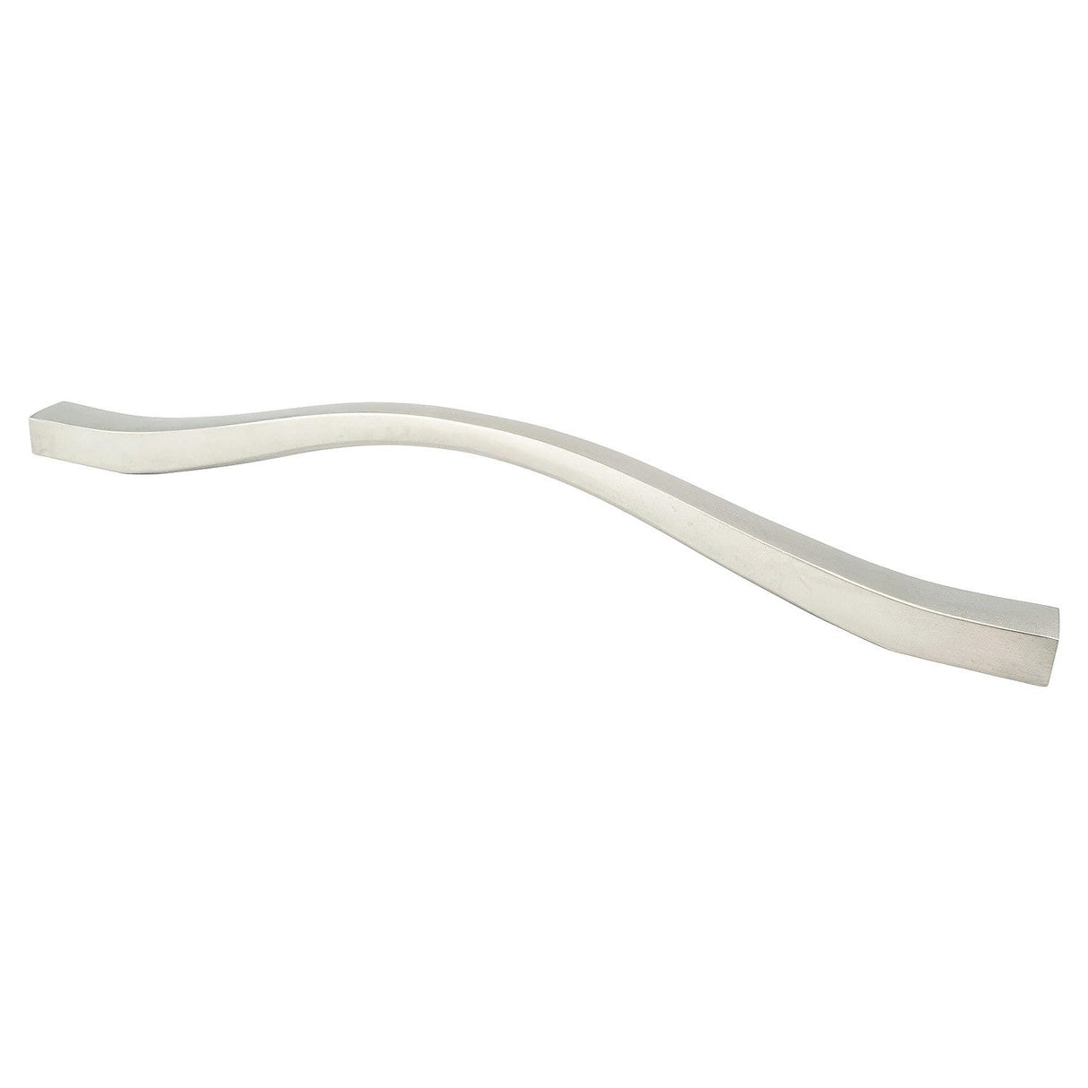 Berenson 1326-1BPN-C brushed nickel arched cabinet pull