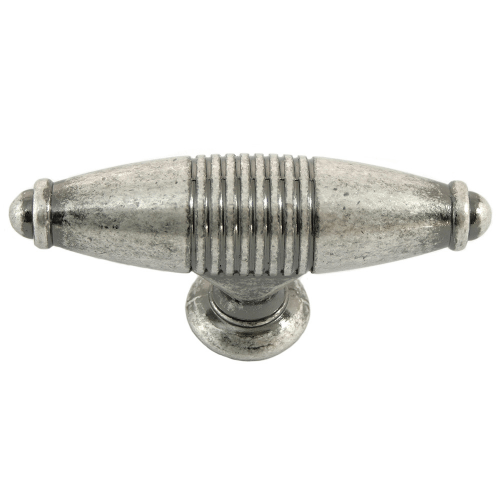 MNG Hardware 13313 133 2-3/5" Striped Egg Cabinet Knob Oil Rubbed Bronze