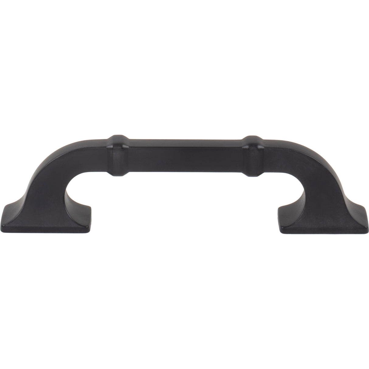 Top Knobs TK3311BLK Califon 3 3/4" Center to Center Bar Pull Flat Black