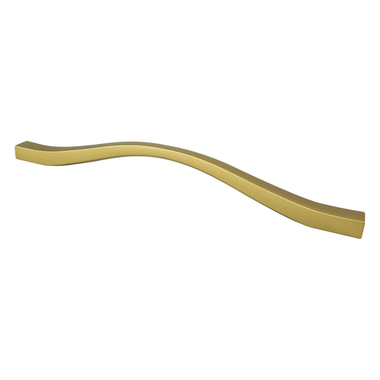 Berenson 1346-10HG-C honey gold arched cabinet pull