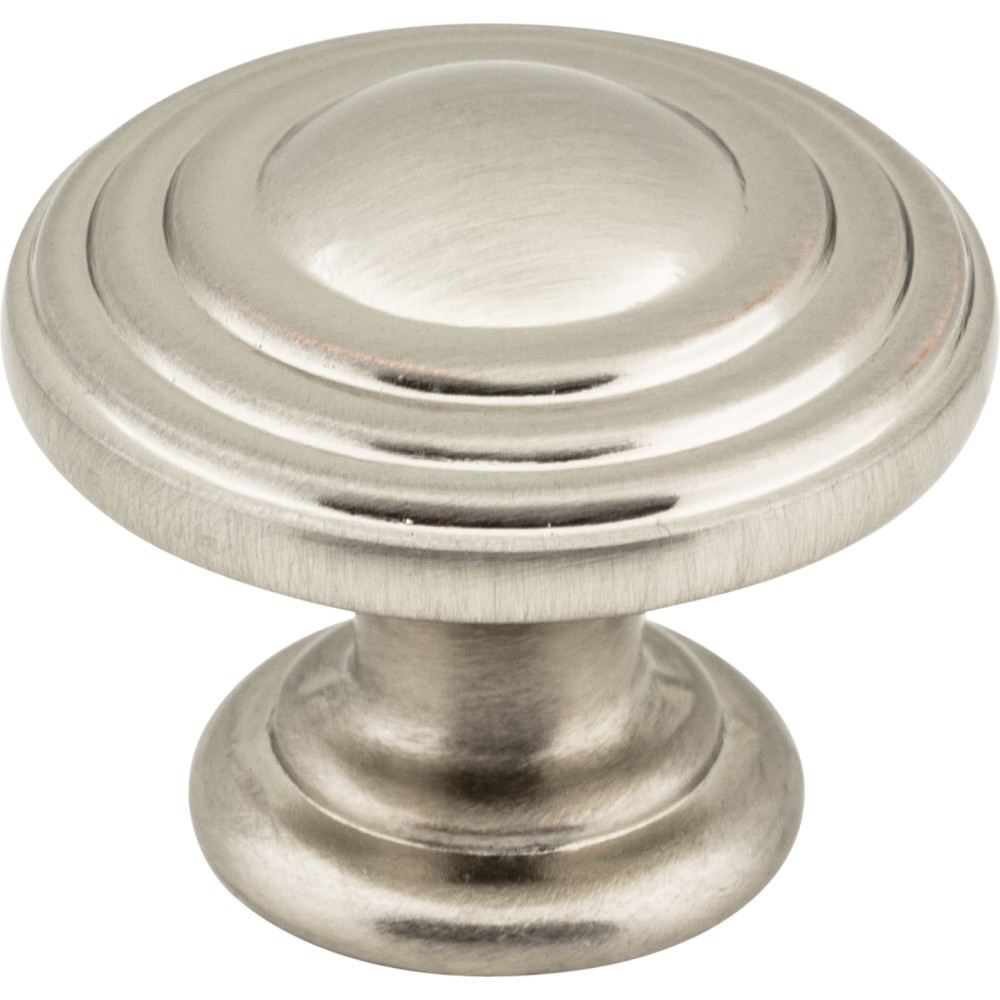 Jeffrey Alexander 137SN satin nickel cabinet knob