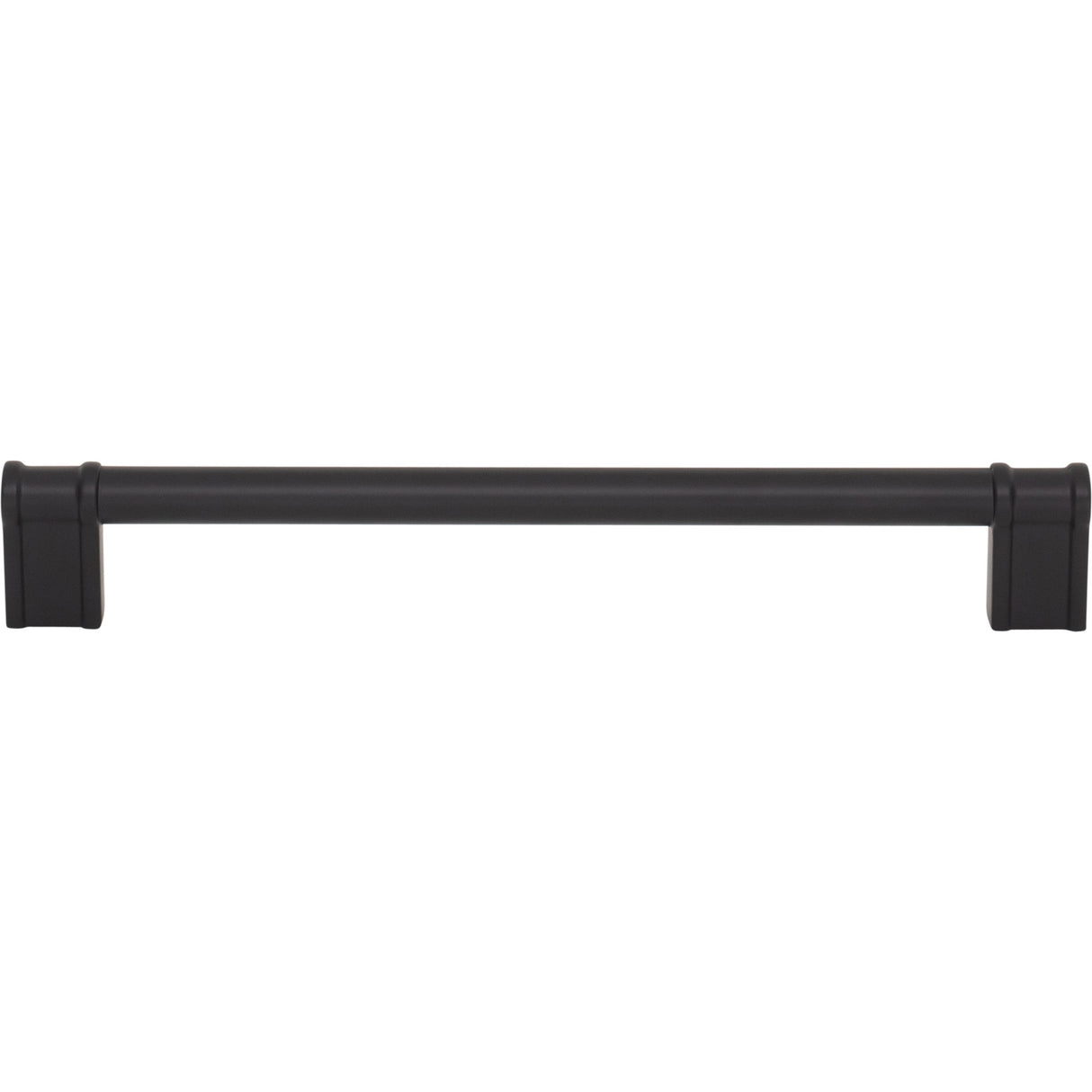 Top Knobs TK3385BLK Newburn 7 9/16" Center to Center Bar Pull Flat Black