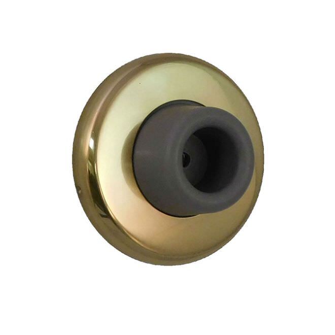 Don-Jo 1407605 bright brass wall bumper