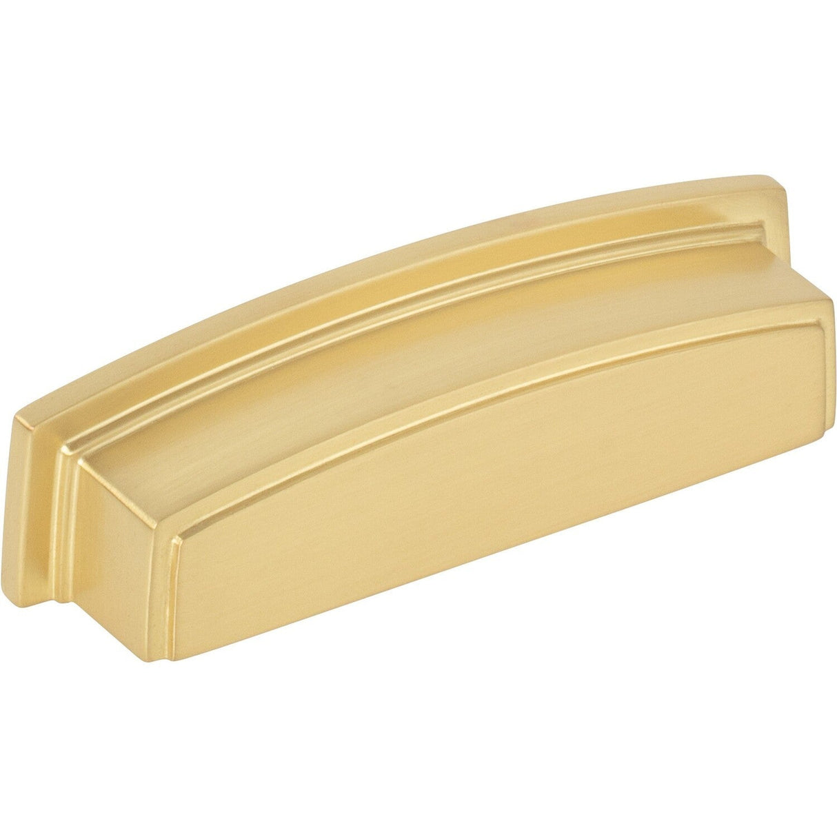 Jeffrey Alexander 141-96BG Renzo cabinet drawer pull, additional view