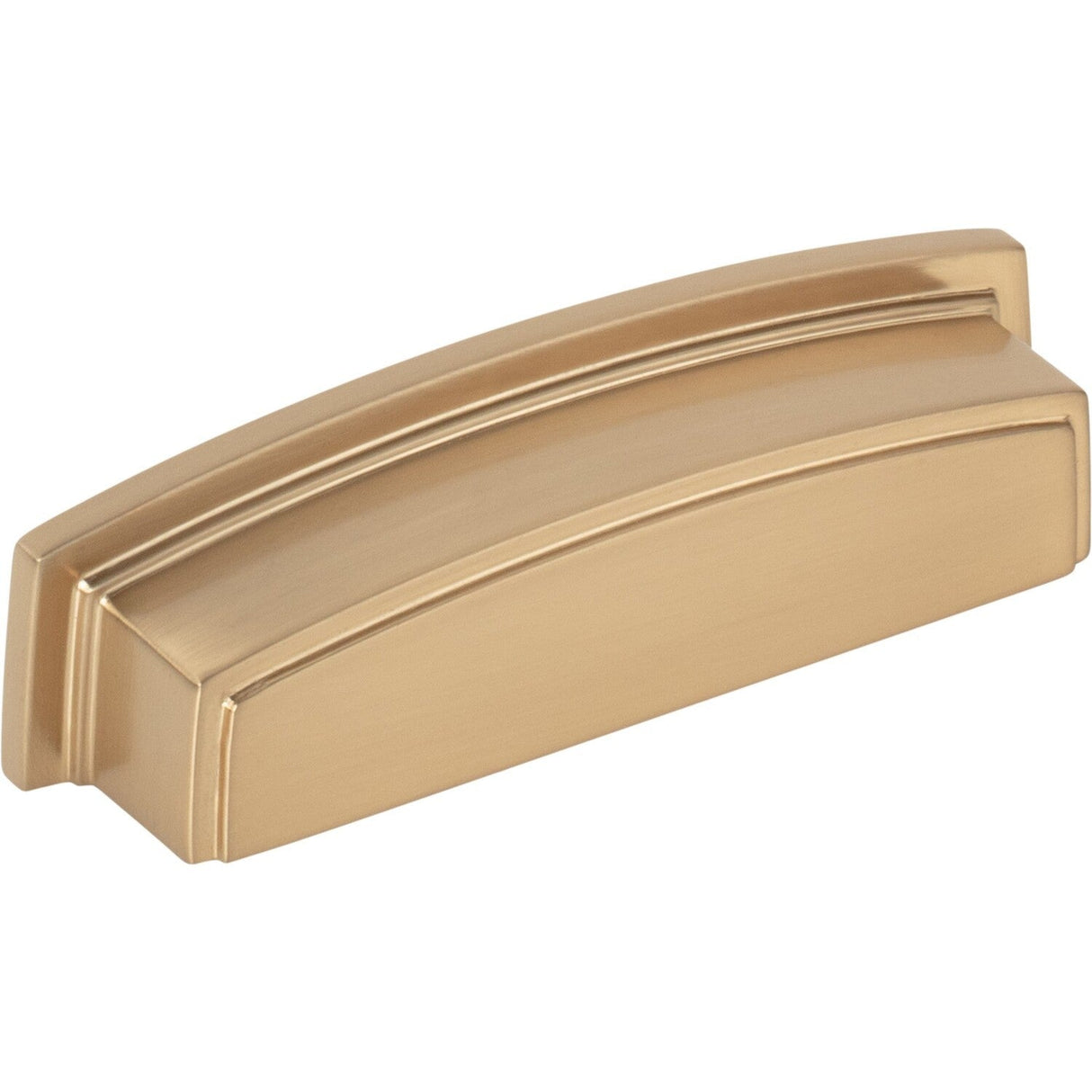Jeffrey Alexander 141-96SBZ Renzo cabinet drawer pull, additional view
