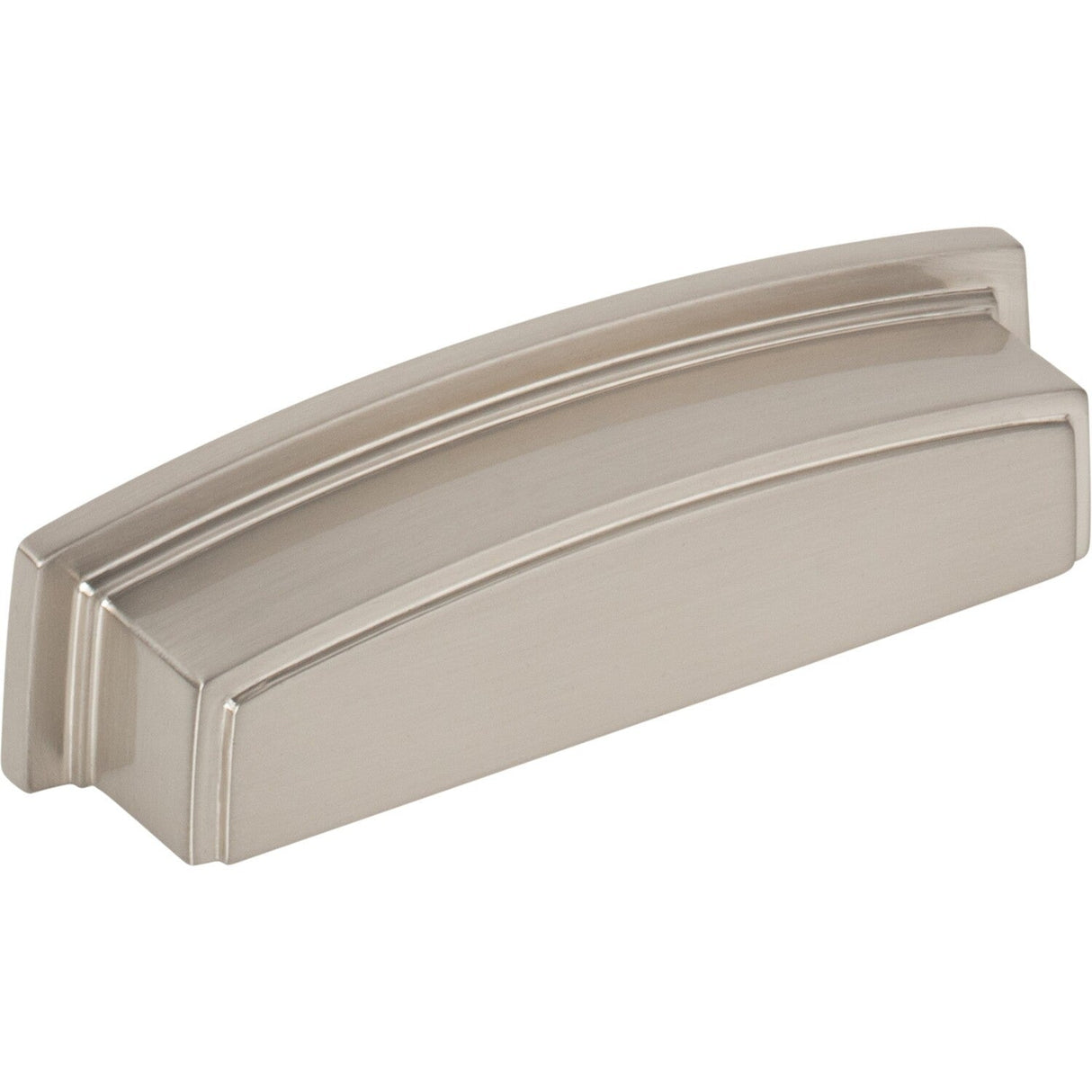Jeffrey Alexander 141-96SN Renzo cabinet drawer pull, additional view