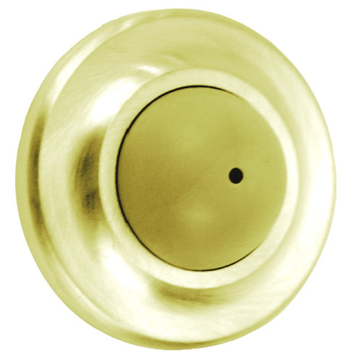 Don-Jo 1412605 bright brass wall bumper