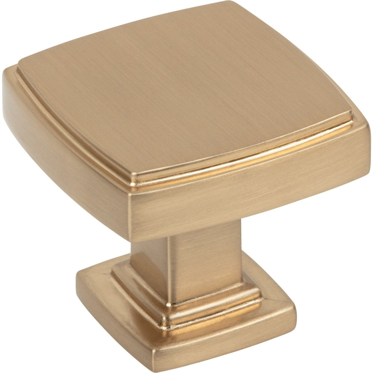 Jeffrey Alexander 141SBZ Renzo cabinet knob, additional view